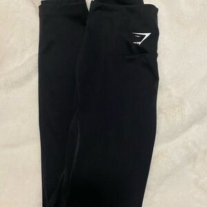 Gymshark Black Leggings 24” length